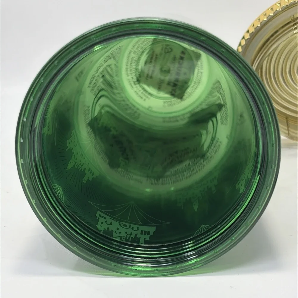 Starbucks - Wicked Emerald City Gold Green Tumbler - NEW - Wizard of Oz 24 OZ